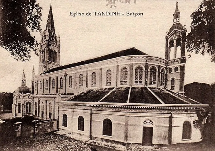 Nhà thờ Tân Định xưa