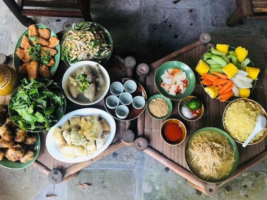 Folk cuisine of the pottery village