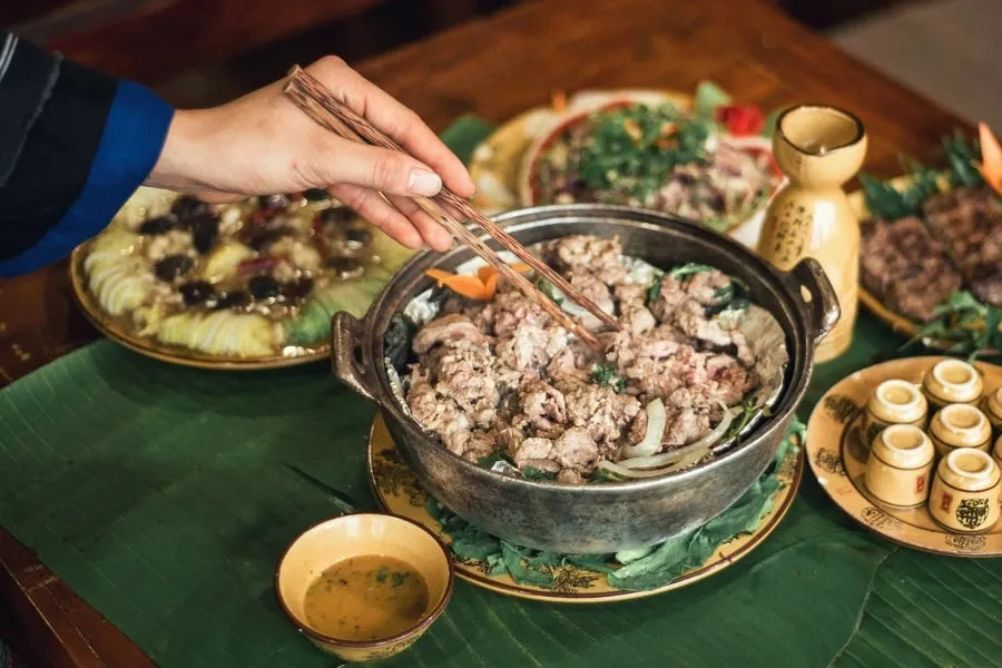 Sapa-style dishes
