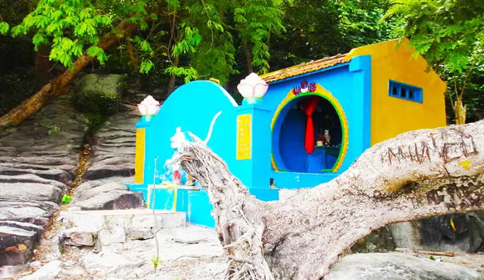 Fairy well at Khem beach, Phu Quoc