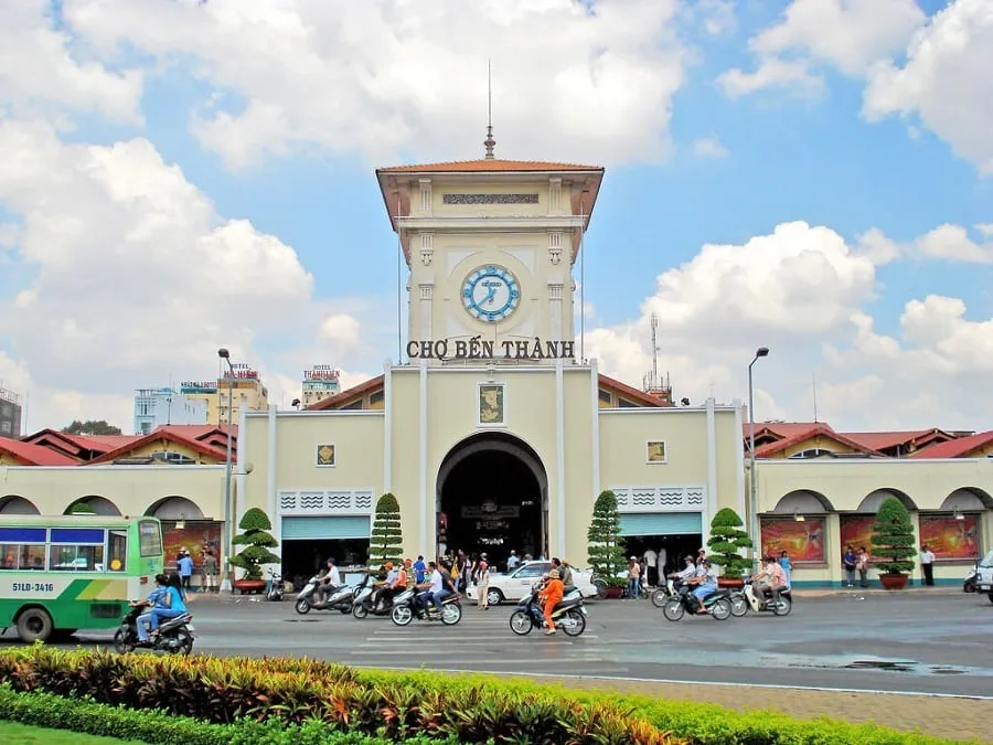 Ben Thanh Market is one of the largest and oldest trading centers in Saigon