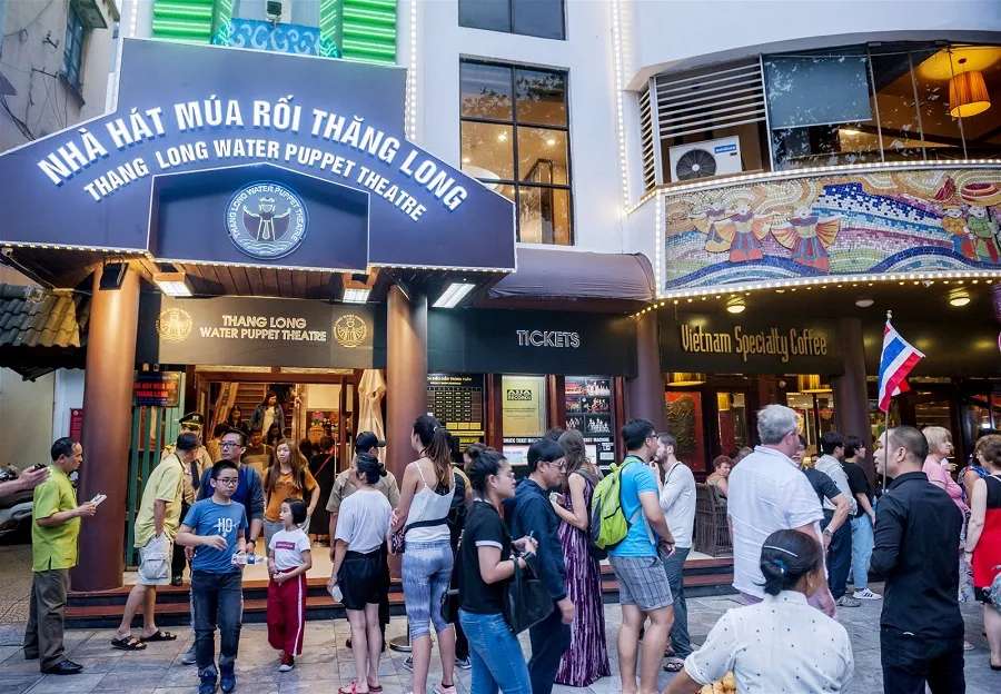 Thang Long Puppet Theater is always a stop for those who love the traditional art of water puppetry