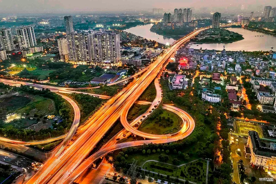 Hà Nội từ trên cao