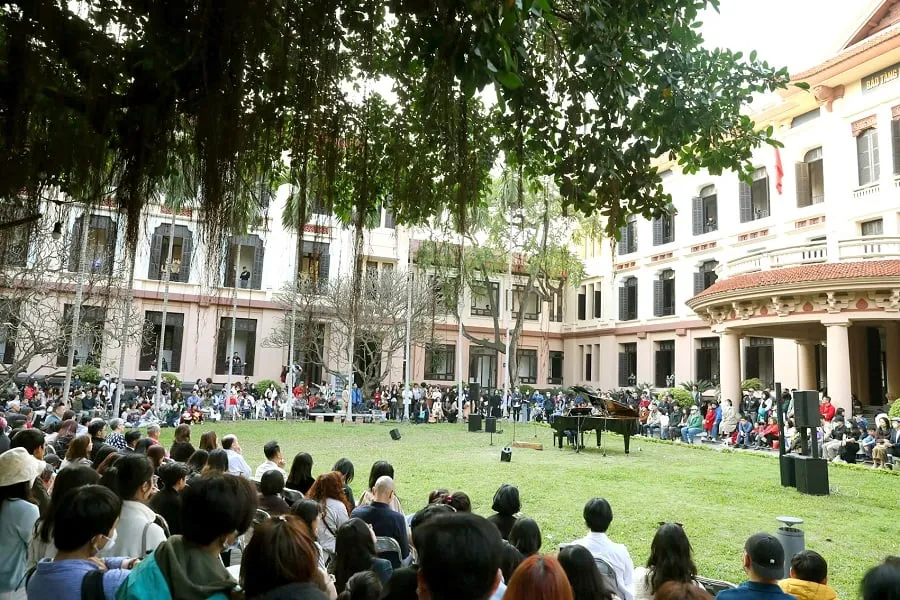 Hanoi Museum is one of the venues that organizes major art shows