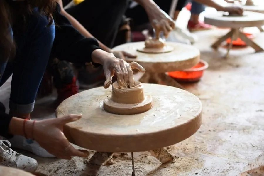 Making pottery yourself brings many memorable memories
