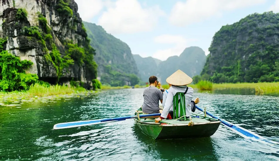 Cruise at Tam Coc Bich Dong, Ninh Binh, Vietnam