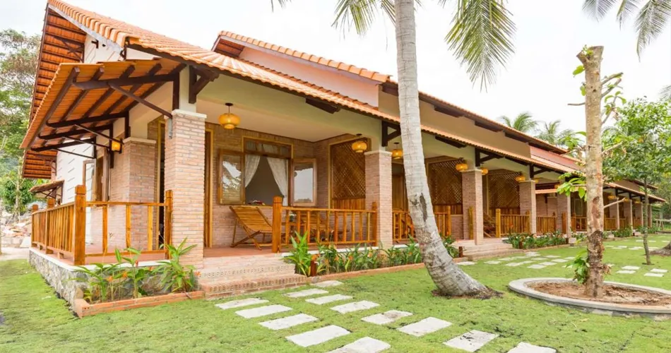 Beautiful garden house resort in Phu Quoc