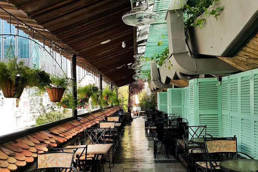 Co Ba Saigon Restaurant is simple