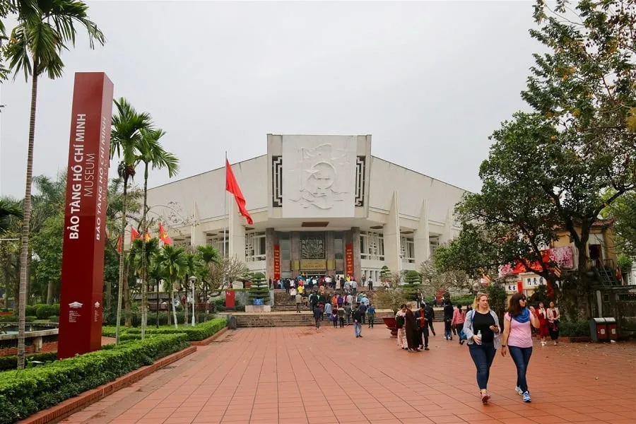 Ho Chi Minh Museum is the place where Uncle Ho's life is recreated