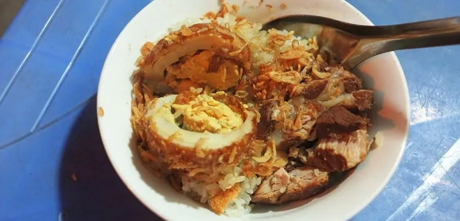 Ms. Kim Lo Duc's sticky rice brings together all the colors, aromas, and flavors