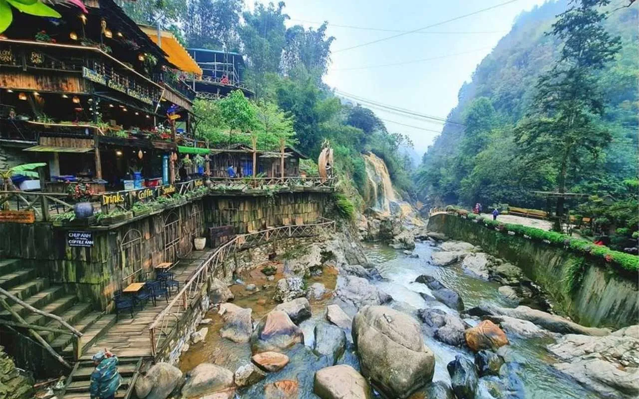 Bản Cát Cát đẹp say lòng người