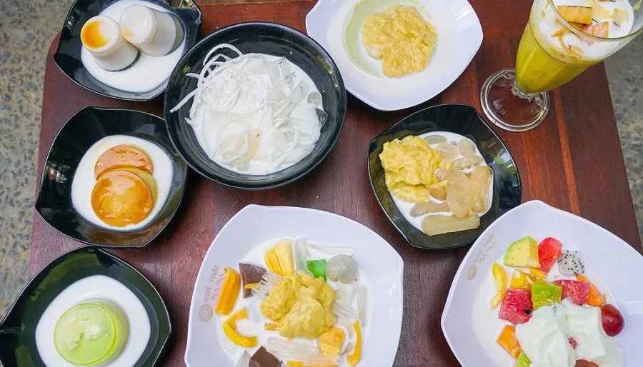 Thai sweet soup is sweet but not cloying