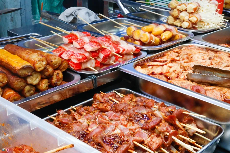 Đồ ăn hấp dẫn từ hình thức đến hương vị