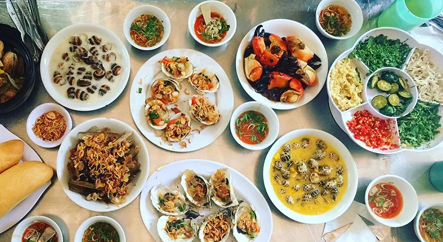 Saigon snails are processed by many methods