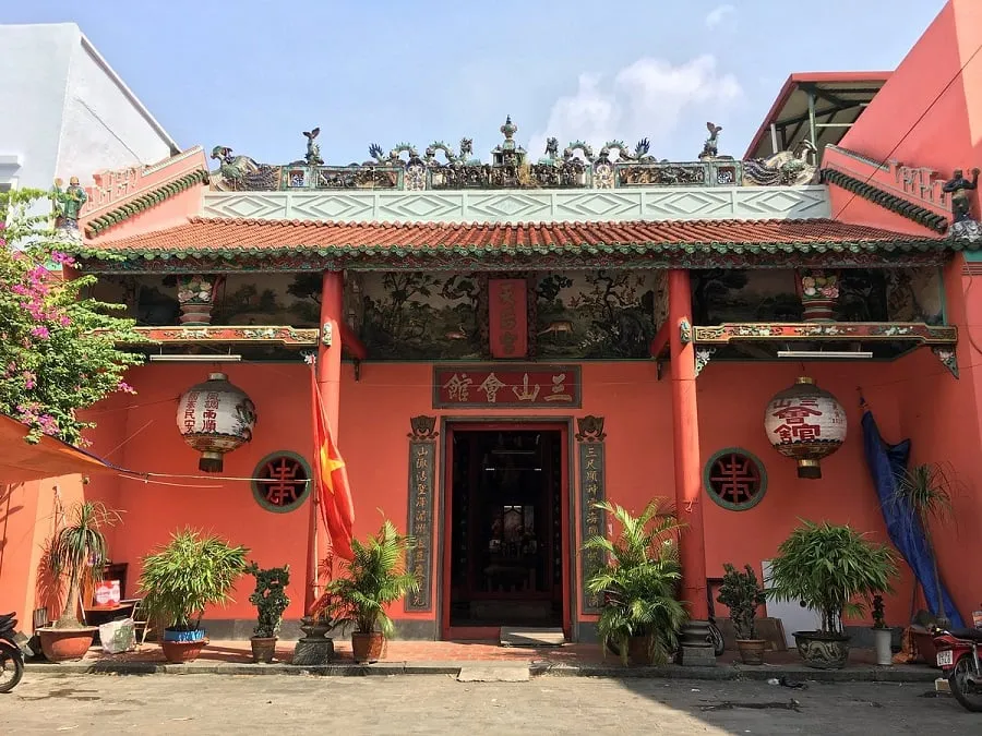 Tam Son Assembly Hall has a nostalgic look