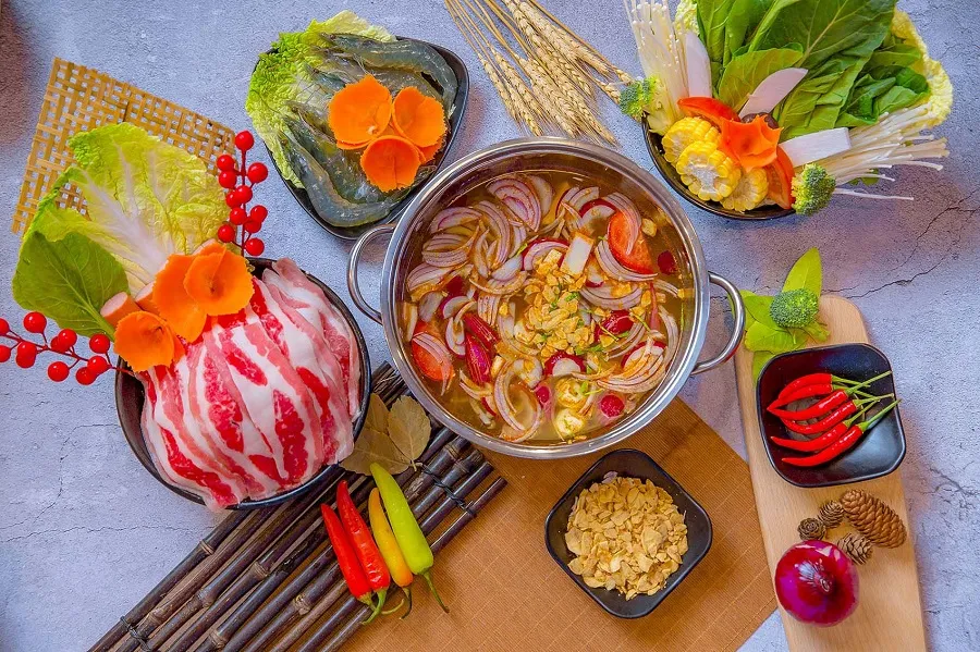 Sour Thai hotpot