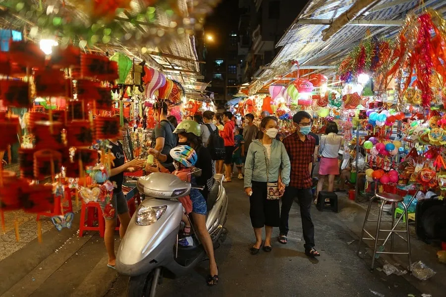Chinese Lantern Street is always brilliant