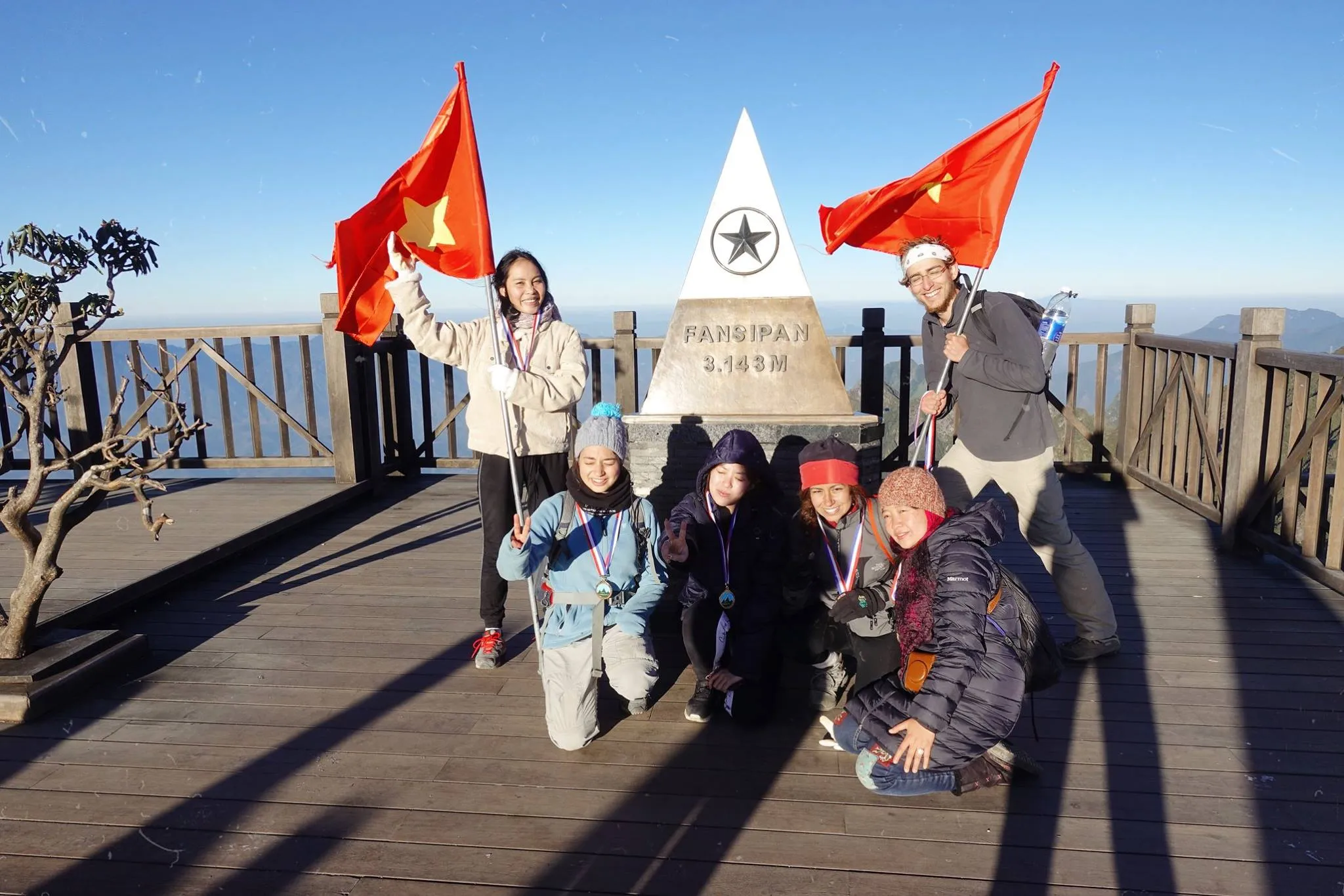 Experience the feeling of conquering the roof of Indochina