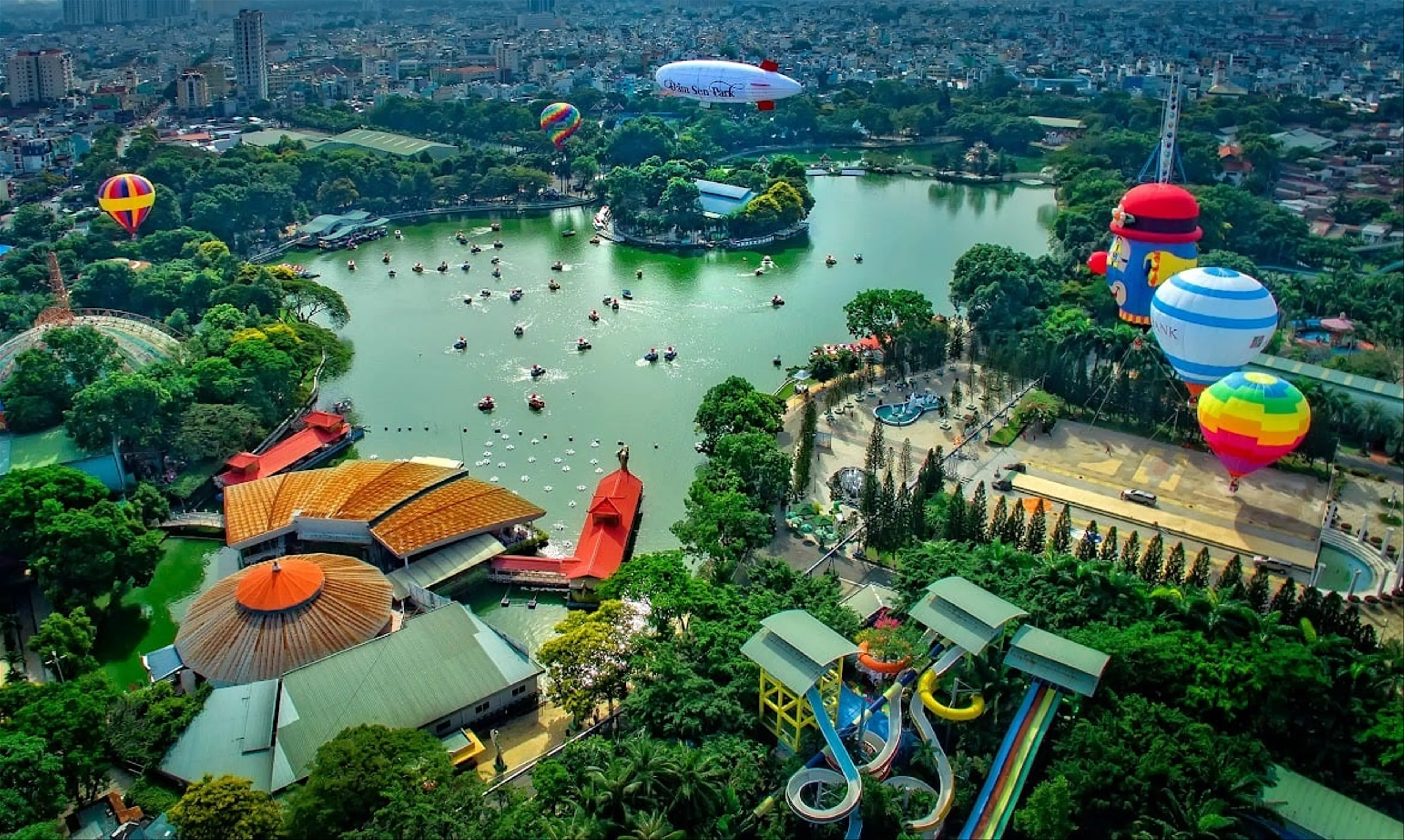 Đầm Sen Khô - Điểm đến vui chơi giải trí không thể bỏ lỡ khi đến Sài Gòn