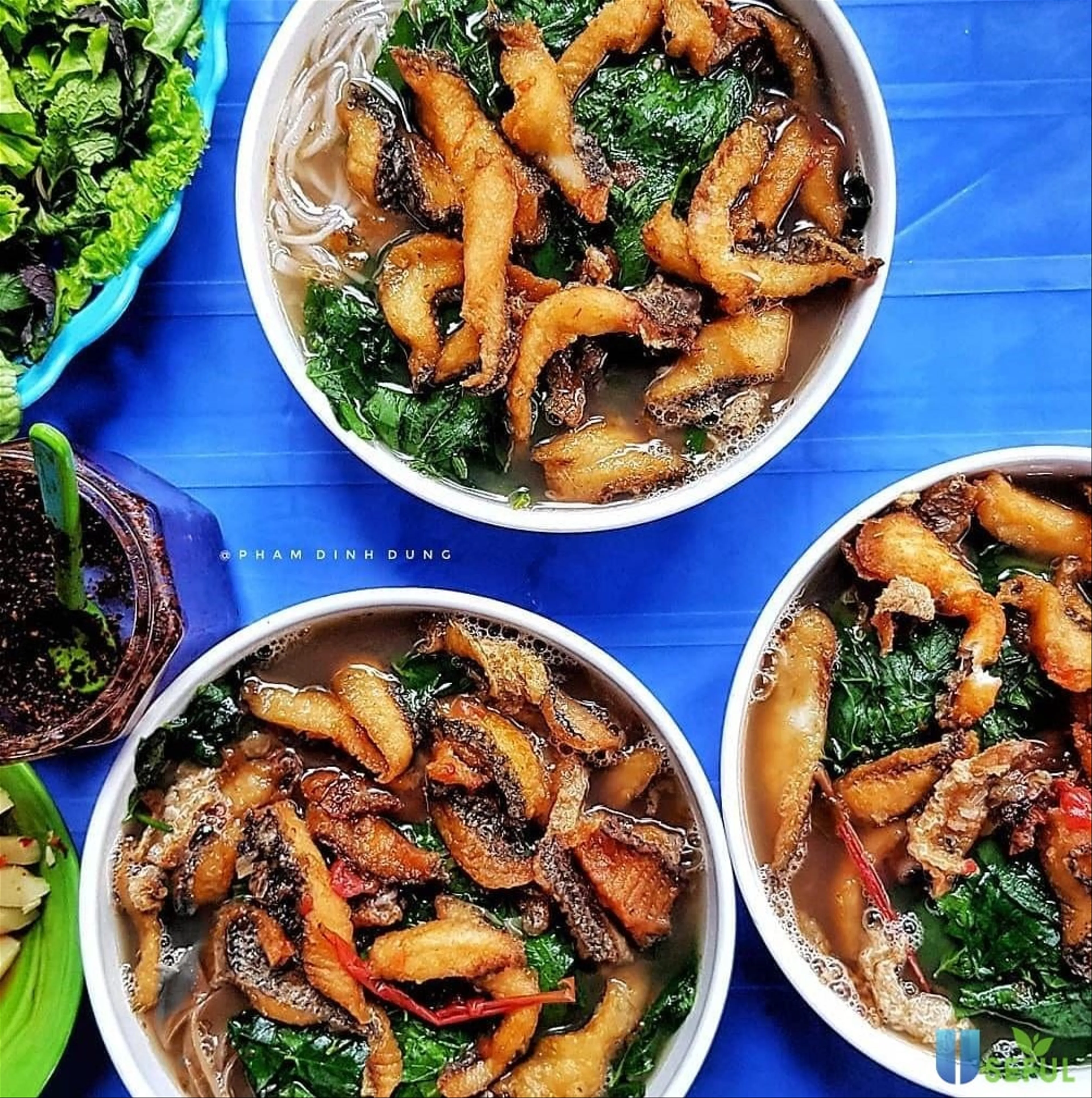 Discover 6 delicious eel vermicelli restaurants, if you don't try it, it's a waste of money in Hanoi