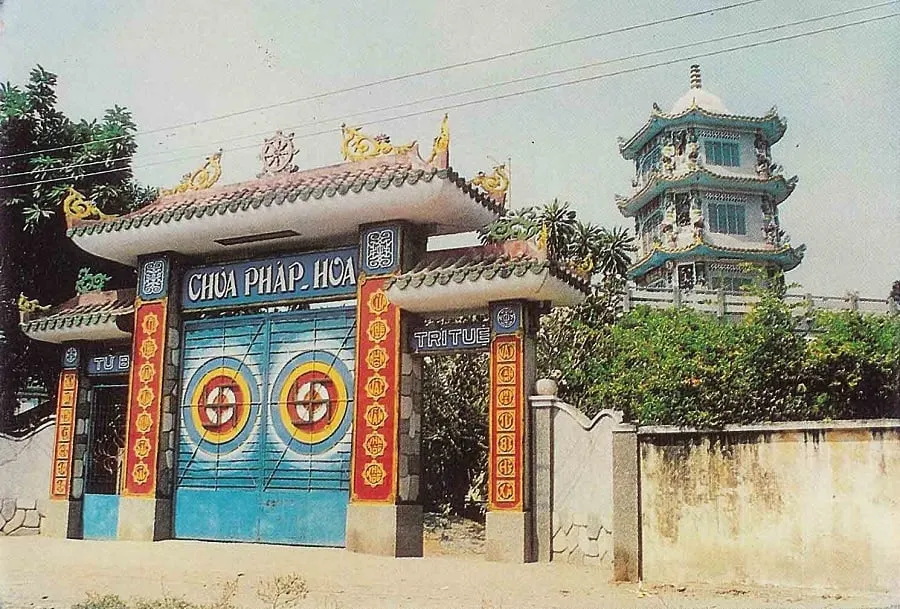 Phap Hoa Pagoda is located right in Ho Chi Minh City