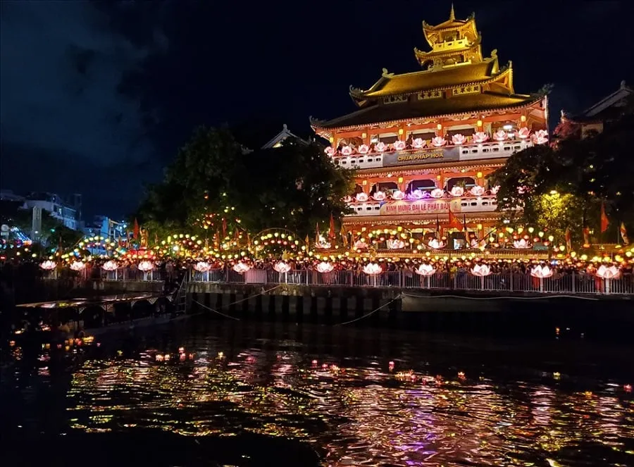 Phap Hoa Pagoda is where many spiritual and cultural events take place