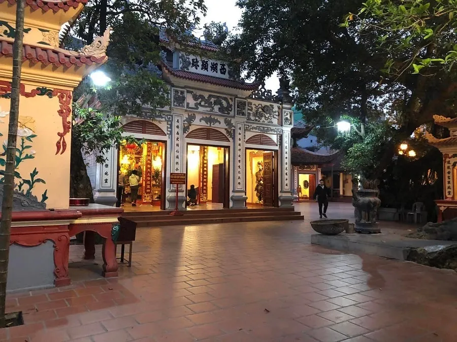 Phu Tay Ho is one of the most attractive spiritual and cultural sites in Hanoi