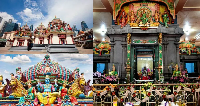 The beauty of Mariamman temple