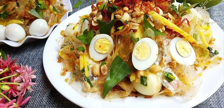 Flavorful rice paper