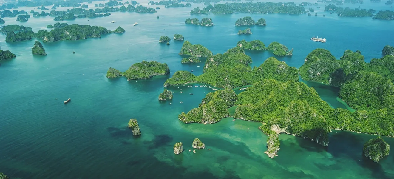 Ha Long Bay is among the most impressive UNESCO heritage sites in Southeast Asia