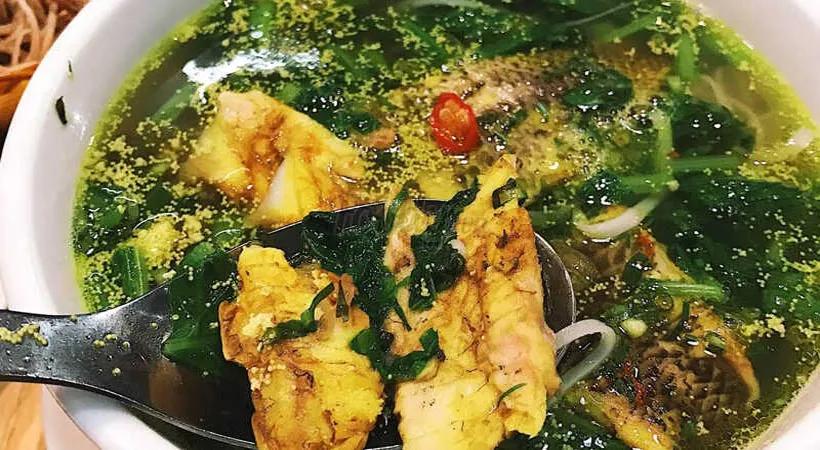 Canh cá rô, đồng thơm ngon hấp dẫn