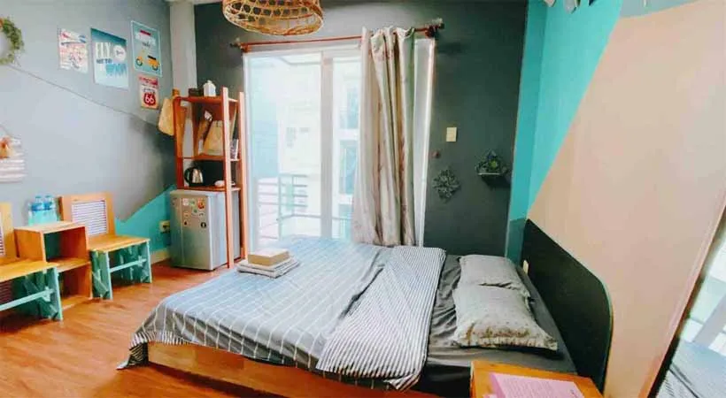 Phòng nghỉ tại Happy Chubby Homestay