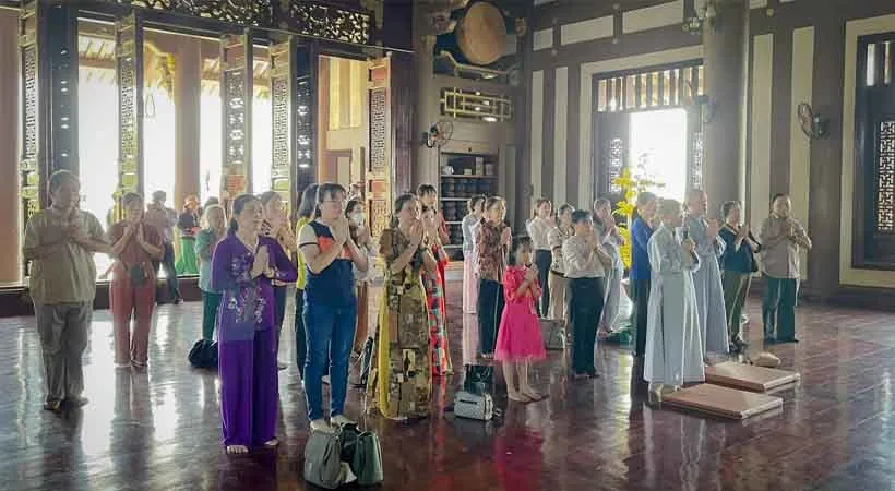 Activities at Khanh An Monastery
