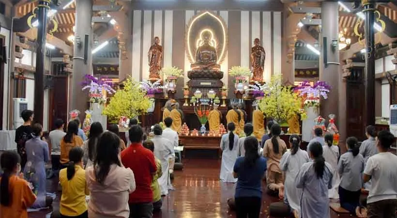 Activities at Khanh An Monastery