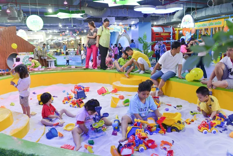 Khu vui chơi Peekaboo &nbsp;bé thỏa thích vui đùa