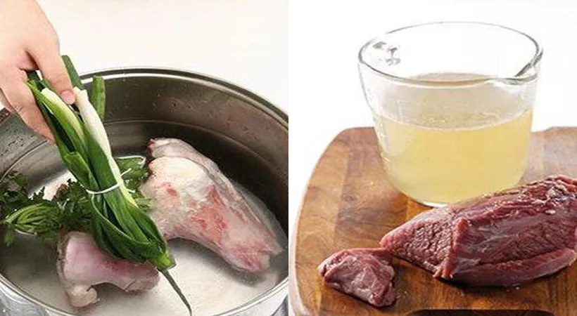 Dùng giấm để khử mùi cho thịt dê