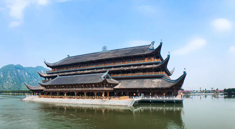 The Main Temple Tam chuc pagoda