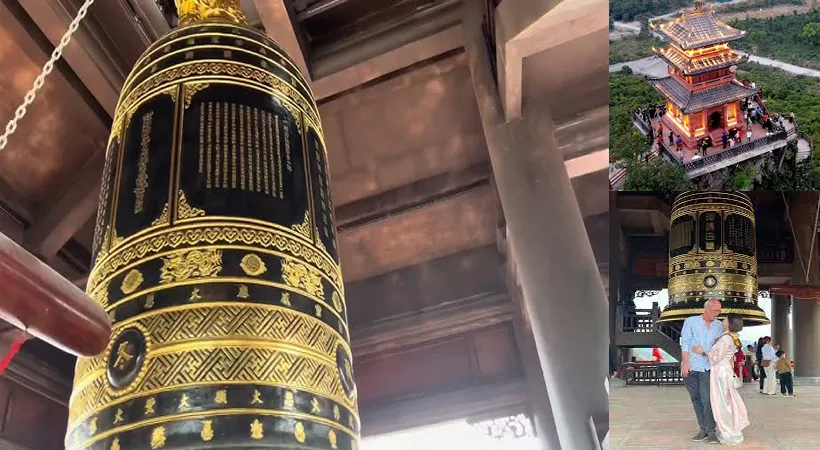The Bell Tower at Tam Chuc Pagoda