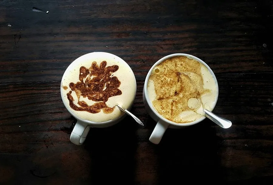 Cups of coffee have different flavors