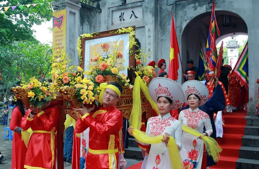 Spiritual cultural activities at Quan Thanh