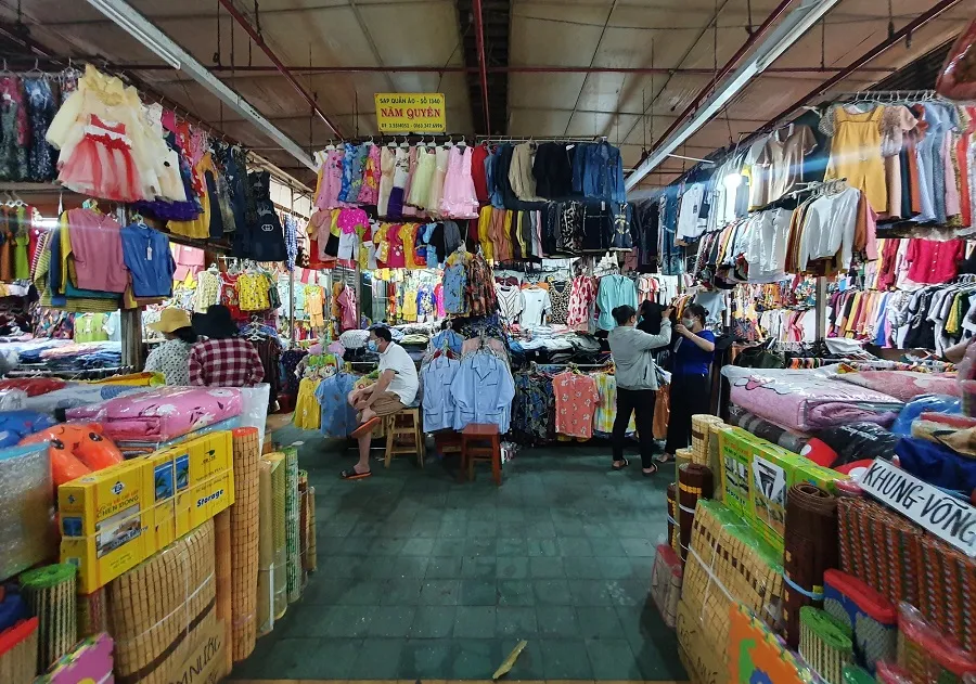 In addition to food items, there are also clothes and household items