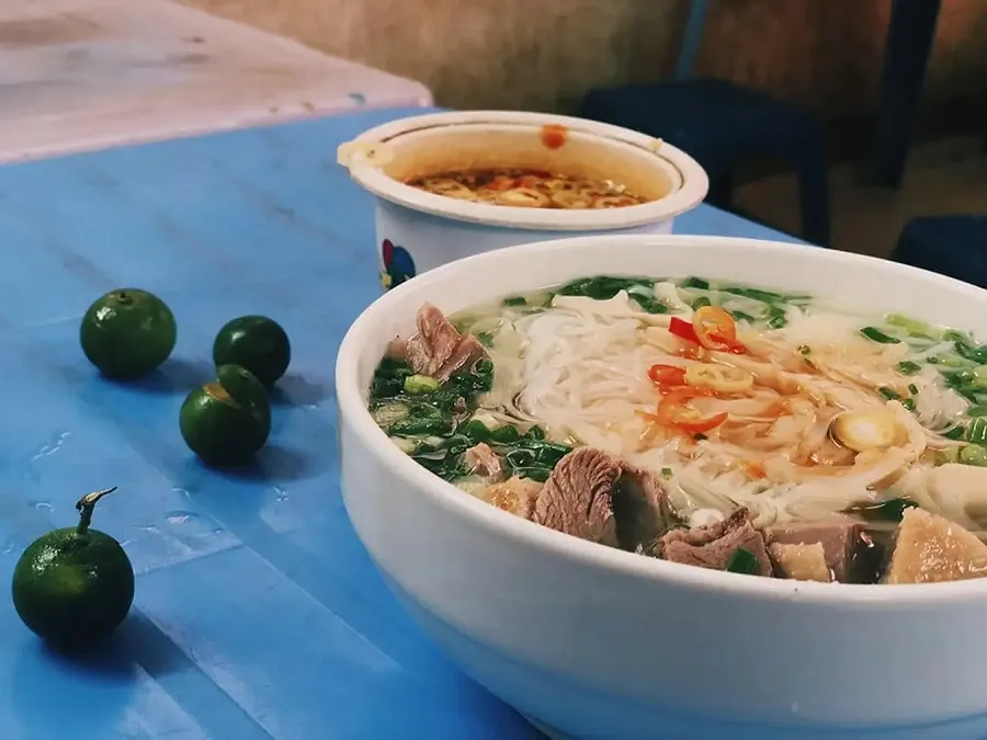 Ngan vermicelli is also a nutritious dish
