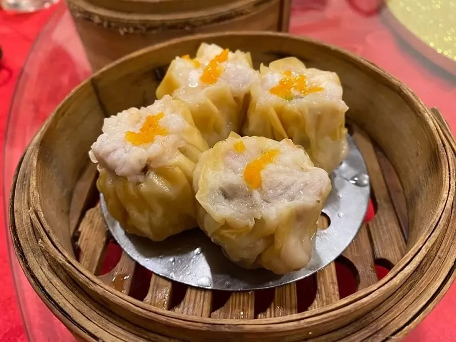 Dimsum is steamed to retain its sweetness