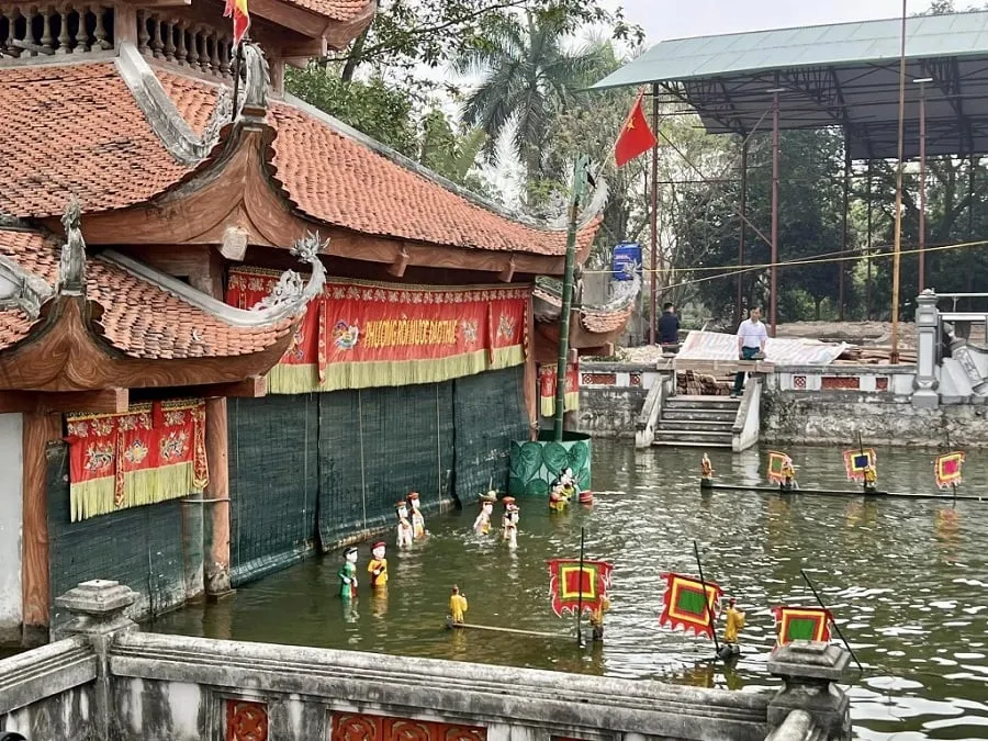 The water puppet village is rich in tradition