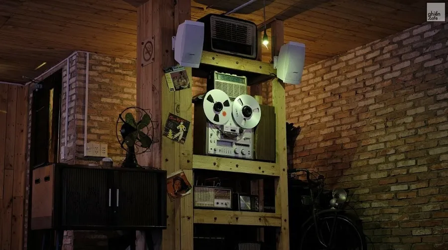 The space is rustic like the name of the restaurant