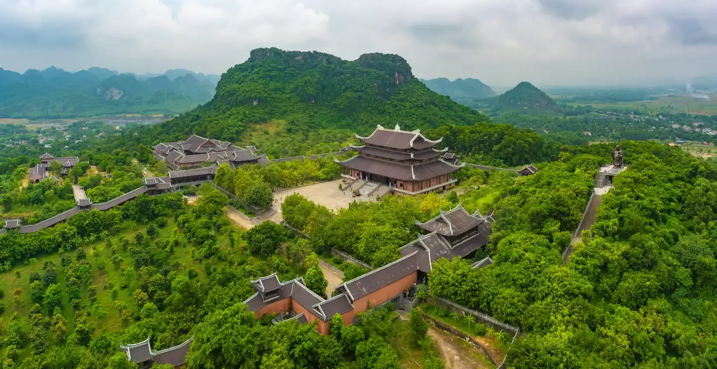 Bai Dinh Pagoda - the largest Buddhist temple complex in Southeast Asia