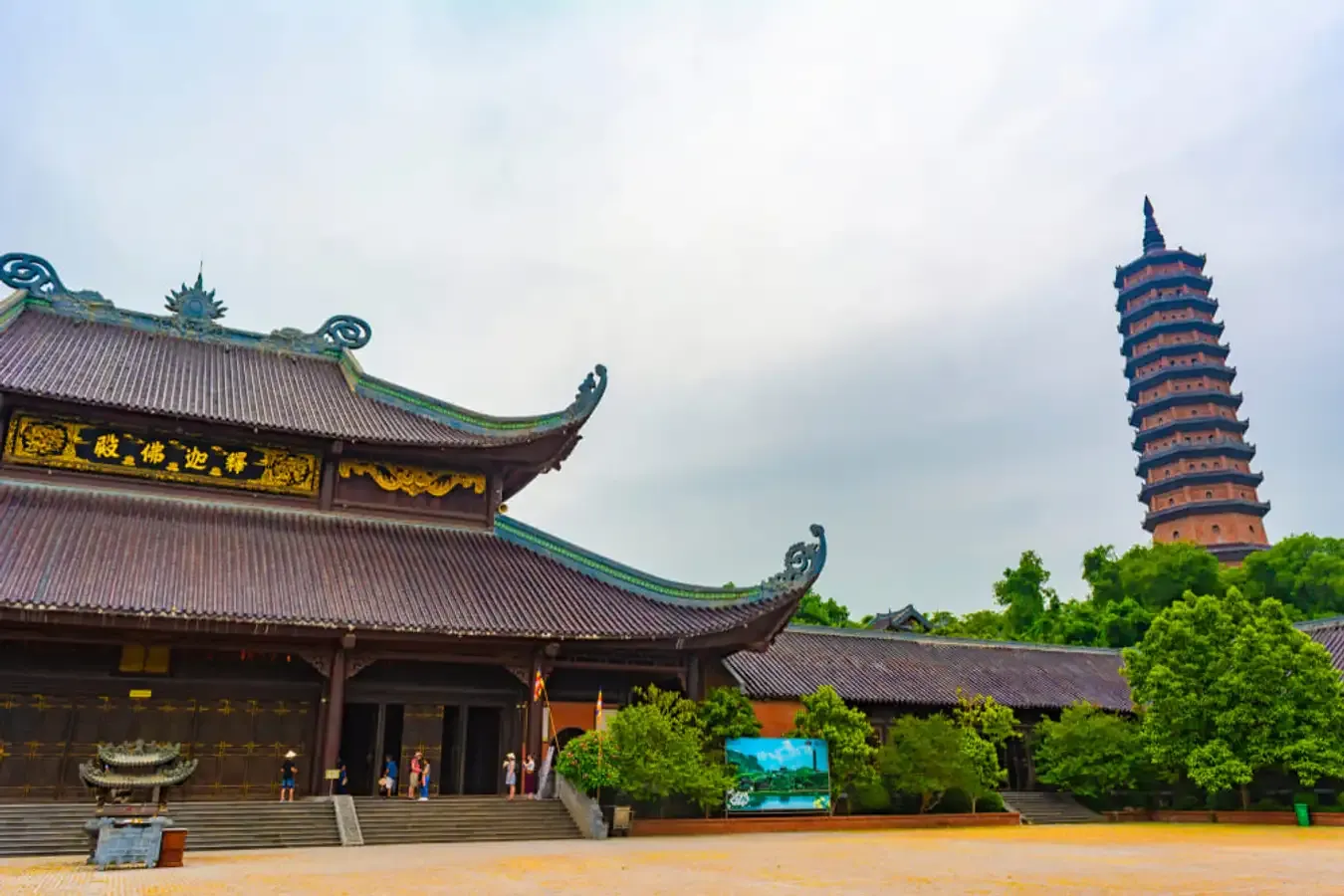 Bai Dinh Pagoda dates back to the Ly - Tran period (11th-13th centuries)