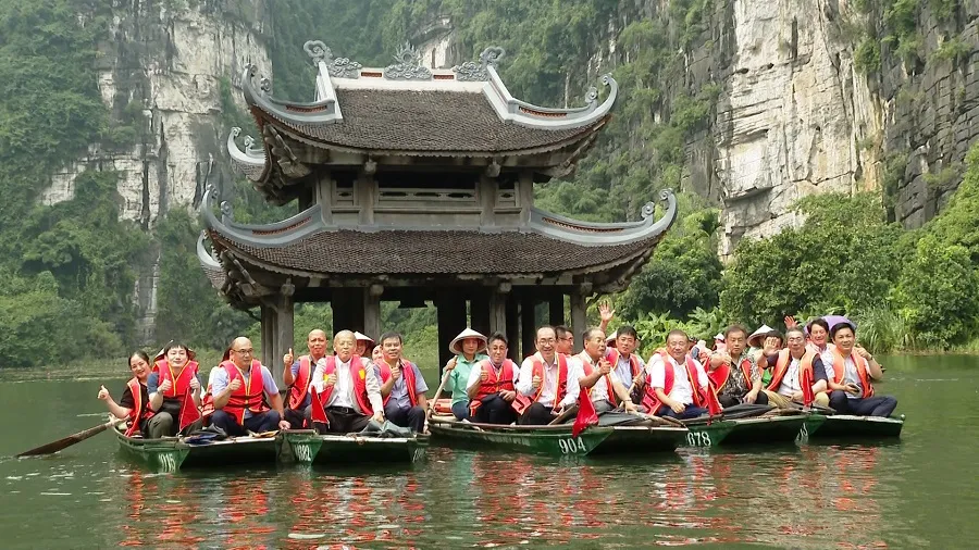 Tràng An luôn là điểm nhấn quan tâm của khách du lịch quốc tế