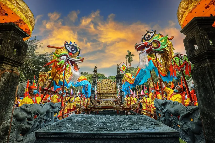 Mỗi một lễ hội đều mang đậm chất văn hóa tâm linh