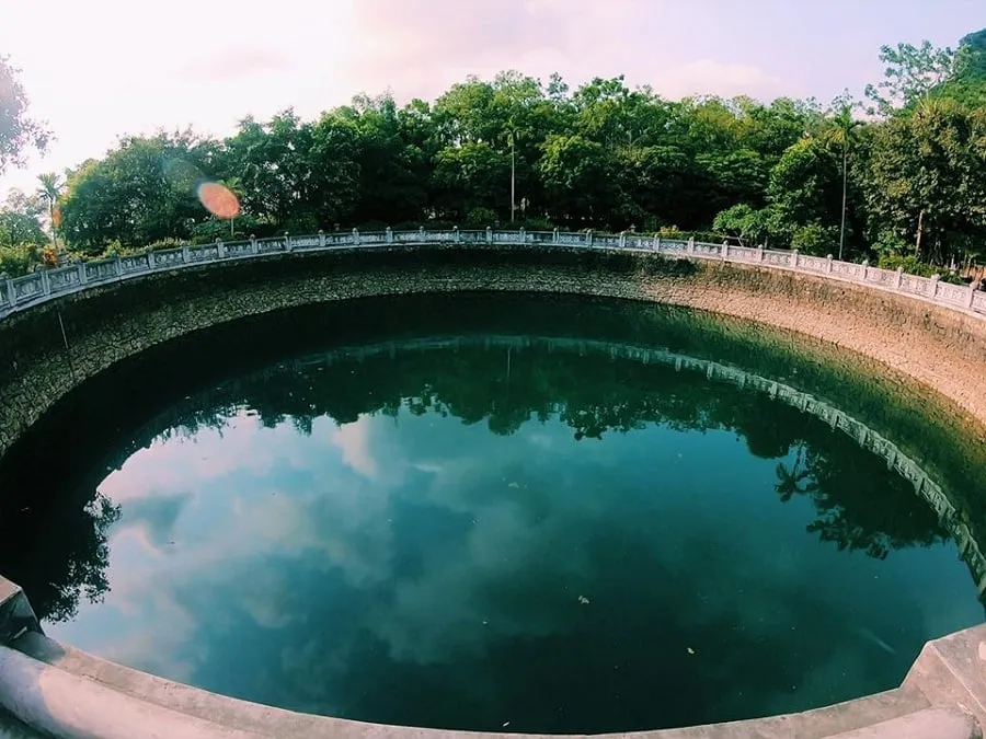 Ngoc Well is as beautiful as its name
